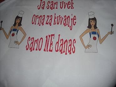 jastuk vreca za spavanje: Kuhinjske kecelje sa šaljivim natpisima – više dizajna. Štapa po — 4