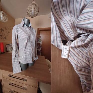 Shirts: L, Cotton, Stripes, color - Multicolored — 3