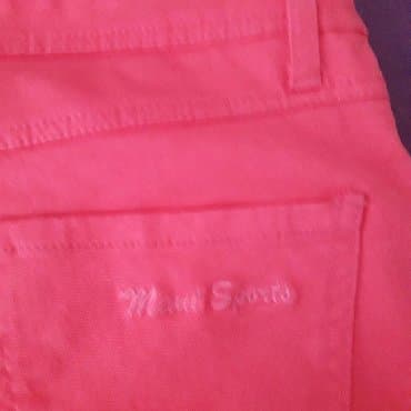push up pantalone: S (EU 36), Normalan struk, Ravne nogavice — 3