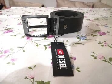 muski set novcanik i kais: Muški, Diesel, Materijal: Koža — 6