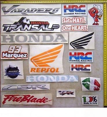 HONDA - nalepnice - 426 📌 Opis: Samolepljive nalepnice izrađene od