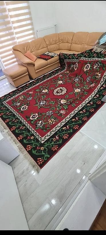 sintelon topli pod cena: Pirotski ćilim – ručno tkan - Tradicionalni motivi sa floralnim — 1