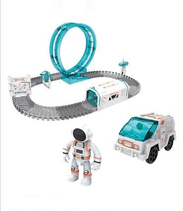 ikea krevet za lutke: Svemirski set za igru – trkačka staza sa vozilom i astronautom — 1