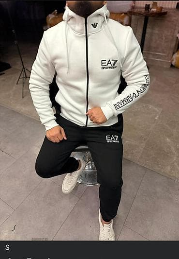 Lične stvari: Komplet, S, Ea7, bоја - Crna, Pamuk — 2