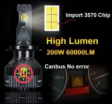 Vozila: LED sijalica za farove – H1, PRO CANBUS - Tip grla: H1 - CANBUS bez — 3