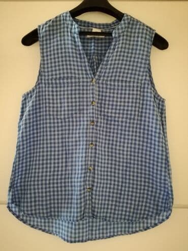 H&M, M (EU 38), Cotton, color - Light blue