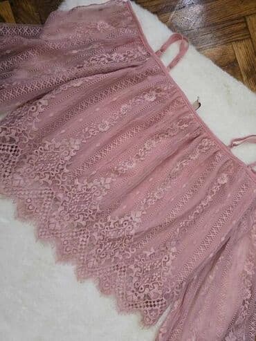 h: H&M, XS (EU 34), Polyester, Single-colored, color - Pink — 2