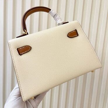 torbice new yorker: Elegantna ženska torba sa ručkom i kaišem za rame, u kombinaciji bež i — 7