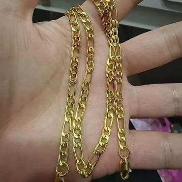 oksfordice sa platformom: Muški lančić – Figaro stil - Dizajn: klasični Figaro lanac — 1