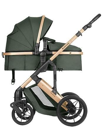 nastavak za kolica: KIKKA BOO Darling 3u1 – premium kolica sa I-Size auto sedištem, army — 3