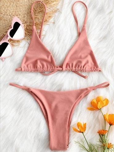 Kupaci dvodelni likra sa elastinom. Boja kajsije,crna,svetlo