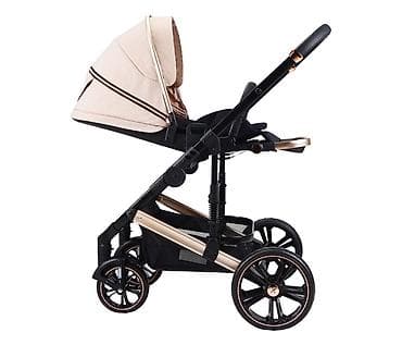 poklanjam kolica za bebe: BBO MegaMove Set – 2u1 kolica sa I-Size autosedištem, Latte (SKU — 5