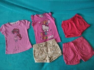 sitne igracke za decu: Paket: Majice, Šortsevi, Za devojčice, uzrast: 3 godine — 1