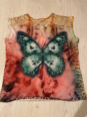 crop top c a: XL (EU 42), L (EU 40), bоја - Šareno — 1