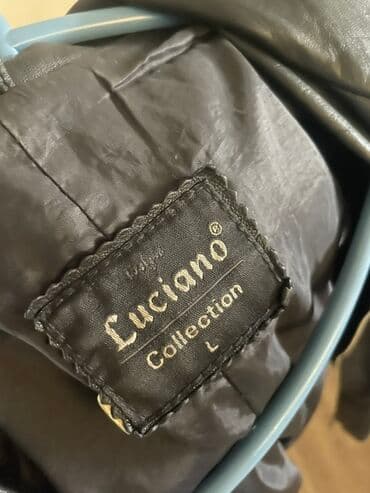 zenske jakne sa dva lica: Crna ženska kožna jakna marke Luciano Collection, veličine L. Jakna — 3