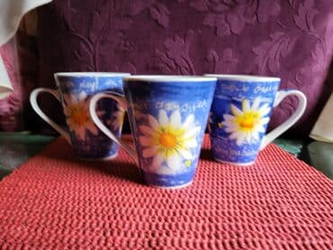 solje za espresso kafu: Solje nove Paolo Roncci kolekcija, vintaz,italijanske porcelanske — 1