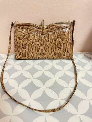 Elegantna torbica, Materijal: Koža, Veštačka koža