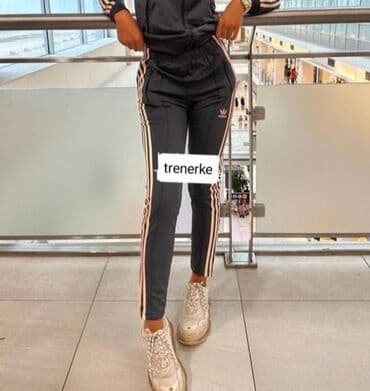 ženske pidžame c a: Trenerka ženski donji delovi Adidas Novo Mokra likra Veličine s m l — 2