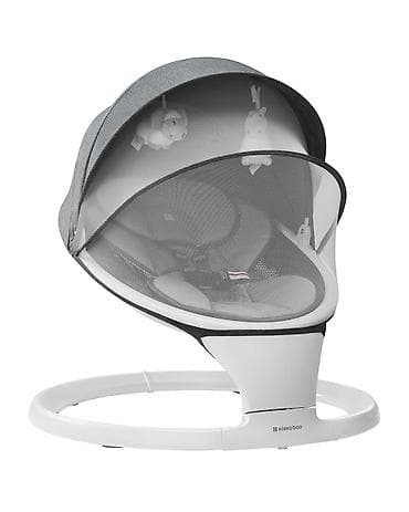 Nameštaj: KIKKA BOO Ljuljaška CUDDLE ME sa daljinskim upravljačem – light grey — 1