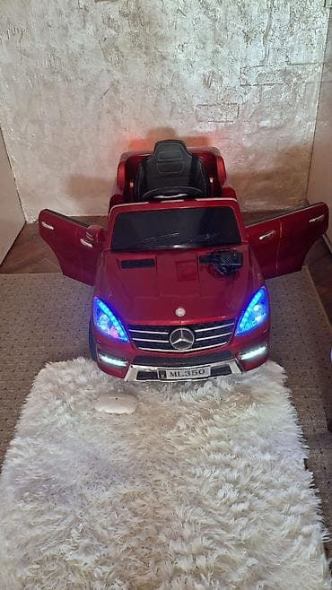 Ostale dečije stvari: Dečiji električni automobil – Mercedes-Benz ML350 4MATIC, crvene boje — 5