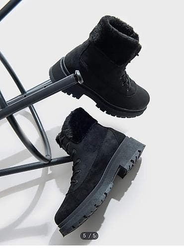 Women's Footwear: High boots, 39, color - Black — 3