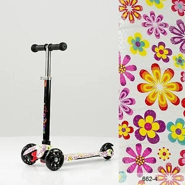 TROTINET 662 MOTIV 4 Trotinet za male avanturiste i njihove prve