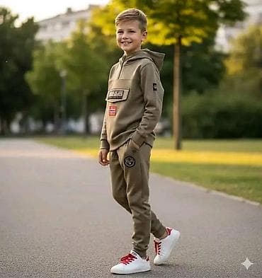 tacchini trenerke: Dečiji sportski komplet – dukserica s kapuljačom i donji deo trenerke — 5