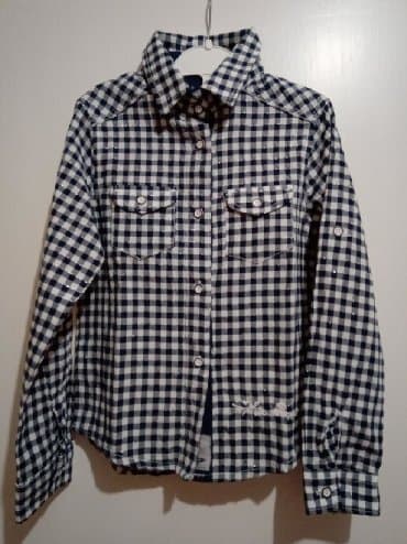 aktivni ves za devojcice: Long sleeve, Houndstooth — 1