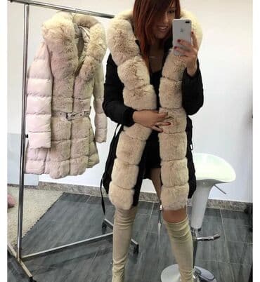 Blazers: S, Single-colored, With lining, Faux fur — 1