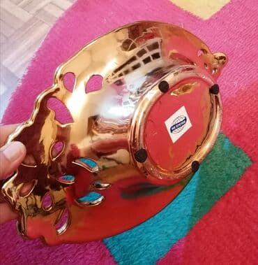 polovan namestaj iz nemacke novi sad: Ashtray, color - Gold, New — 1