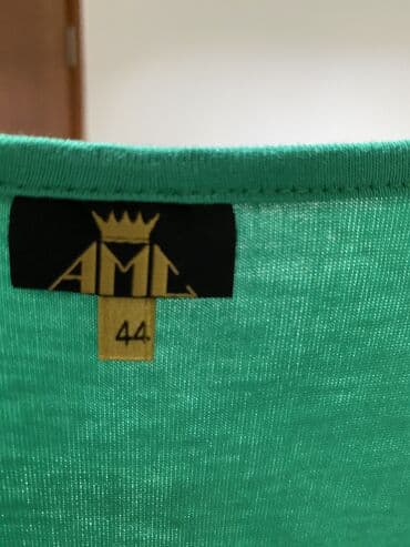 dugacke haljine svecane: XL (EU 42), color - Green, Short sleeves — 4