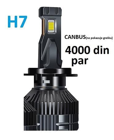 spone na autu: H7 LED ULTRA PRO CANBUS sijalice za farove - Snaga: 55 W po sijalici — 1