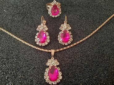 biserne ogrlice cena: Pozlaćen set. Prsten je podešavajući. Slanje poštom. - Postekspres - — 2