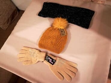 Blazers: Novi zenski komplet kapa, rukavice i sal. Zemlja porekla Turska — 2