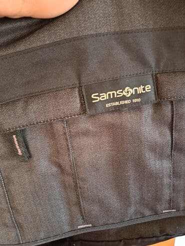 pec za grejanje: Samsonite torba za lap top komotna sa pregradama, crna kao nova. Malo — 6