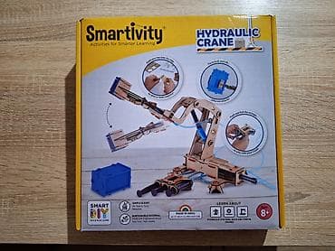 helihopter igracka: Nov Kreativni edukativni set Hidraulični kran Smartivity za dečake — 7