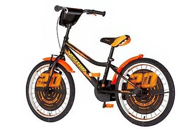 rambo noz 1: Visitor Bicikl Kids Motocross 20" – crno/narandžasti, polu-mat Šifra — 4