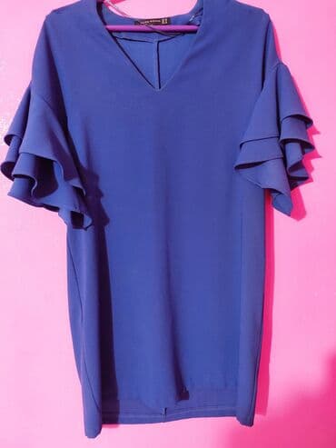 converse нови сад – слике: S (EU 36), color - Blue, Oversize, Short sleeves — 2