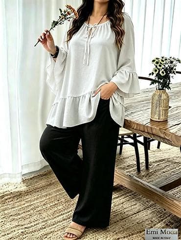 pantalone bele: Bluza sa volan rukavima – Emi Moda, Made in Italy
2000 din
Do xxl — 6