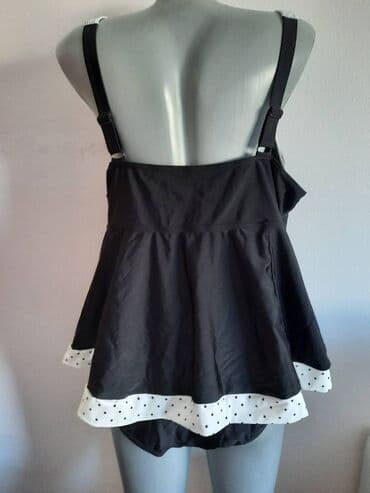Tankini Janina56/58 Novcena 4600 poliester elastin duzina gornjeg dela — 3