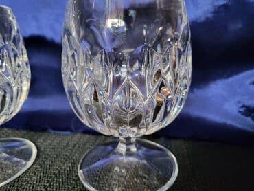 case za zestoko pice: Case nove,kristal,rucni rad Nachtmann Nemacka za zestoko pice 80te — 13