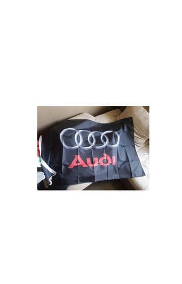 sipeta cacak gume: Zastava 90 X 60 cm - AUDI Zastava dimenzija 90 X 60 cm sa logom — 2