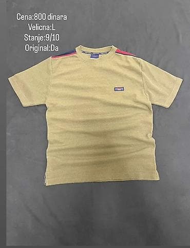 majce ili majice: Men's T-shirt Tommy Hilfiger, bоја - Maslinasto zelena — 1