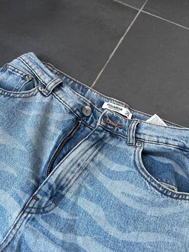 pazarske farmerke cena: PULL&BEAR - Odlične farmerice, malo nošene. Nemaju oštećenja, nema — 1