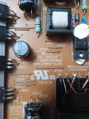 pekac na struju: Prodajem originalne delove za TV Samsung UE55ES6300S (oznaka — 7