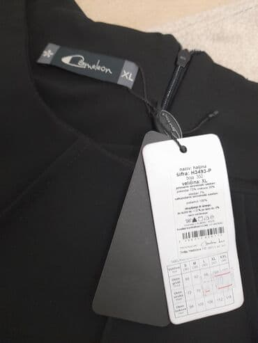 haljine šabac: XL (EU 42), color - Black, Cocktail, Other sleeves — 1