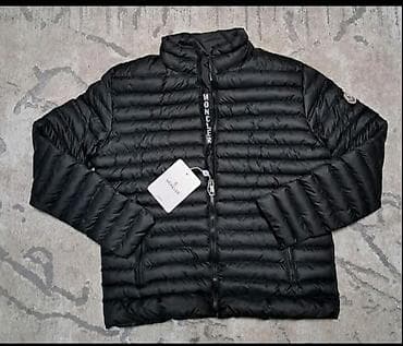 Sportswear: Winter jacket Moncler, color - Black — 2