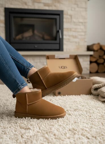 Ugg mini čizme, bоја - Bež, 40 na lalafo.rs Ugg mini čizme, bоја - Bež, 40