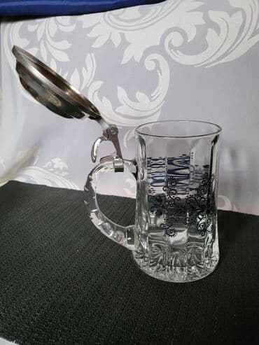 jelen pivo krigla: Krigla vintaz,nova Nemacka. Krigla nova sve na njoj odsjaj od svetla — 12