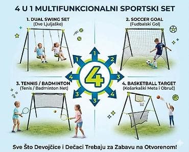 06. ⚽️🏸 PRETVORITE DVORIŠTE U SPORTSKI RAJSKI KUTAK! 🎯 💪Stigao je